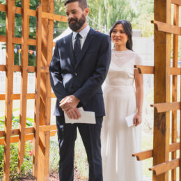 Netra & Nicolas wedding first look