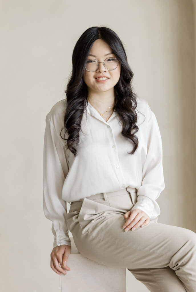 A headshot of Aggie, the Corporate Lead Coordinator at HappyJo Events